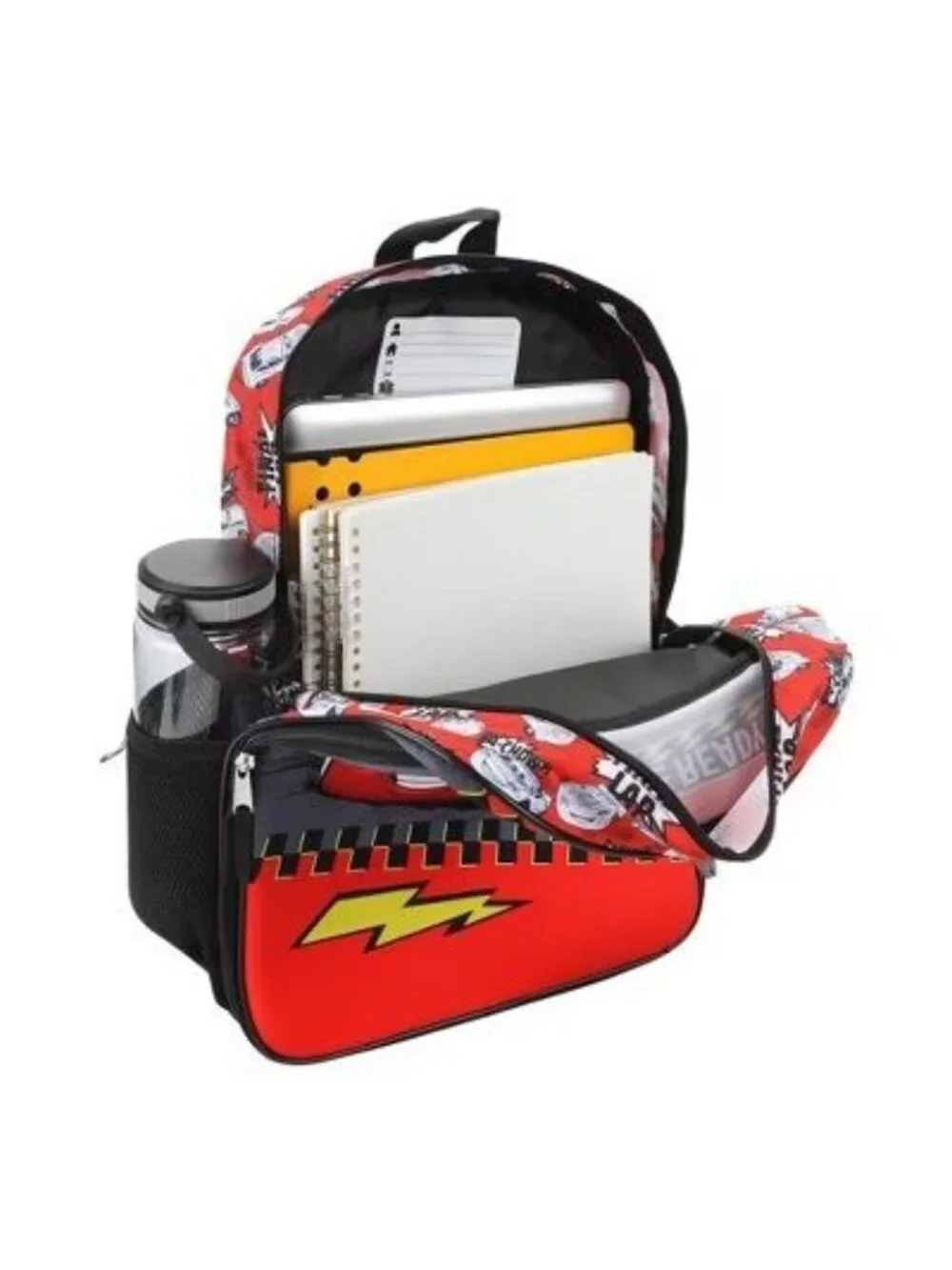 NEW Cars Lightning McQueen Light Up Backpack